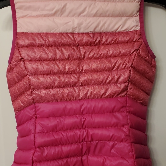 Free Country down filled vest, pink, size 6/6x - Picture 2 of 3